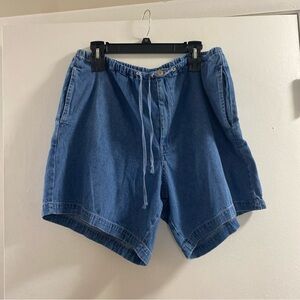 Venezia Blue Denim Drawstring Pants